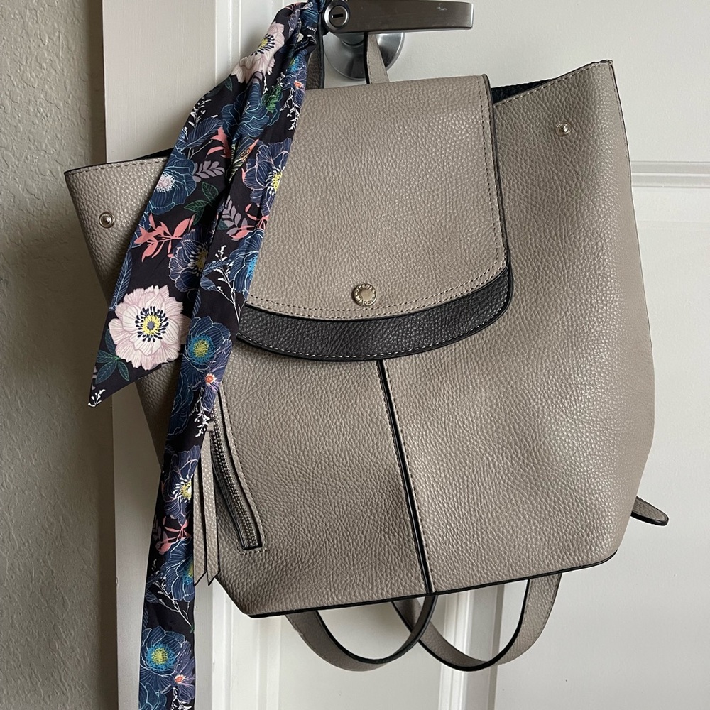 Steve Madden grey small backpack